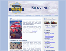 Tablet Screenshot of car-histo-bus.org